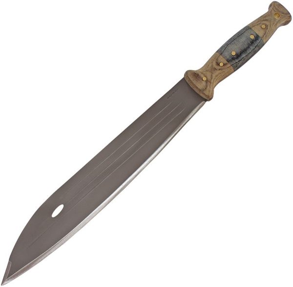 Condor Primitive Bush Machete 12" Carbon Steel Fixed Blade