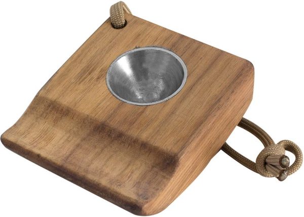 Condor Bow Drill Socket Stainless - Walnut Handle