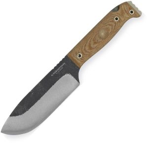 Condor Selknam Fixed Blade Knife 1075HC Steel Canvas Micarta