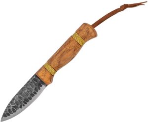 Condor Cavelore Fixed Blade Knife 1095HC Steel Hickory Handle
