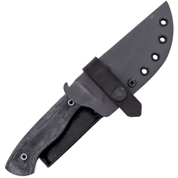 Condor Ripper Fixed Blade Knife 4.5" 1095HC Steel Black Micarta