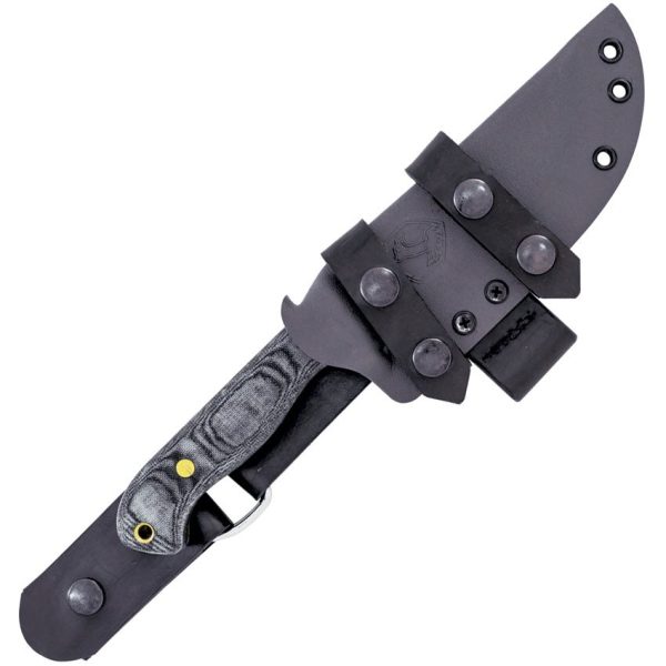 Condor SBK Fixed Blade Knife 1075HC Steel Black Micarta