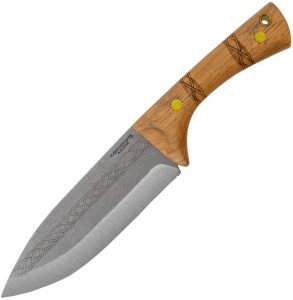 Condor Pictus Fixed Blade Knife 6.13" 1095HC Steel Hickory