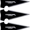 Condor Saighead Arrow Head Set of Three - 420HC Steel