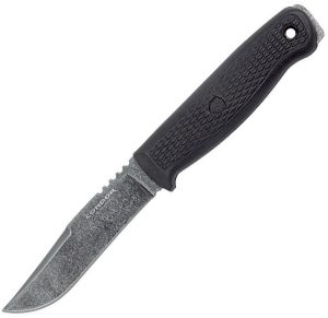 Condor Bushglider Black Fixed Blade Knife 1095HC Steel