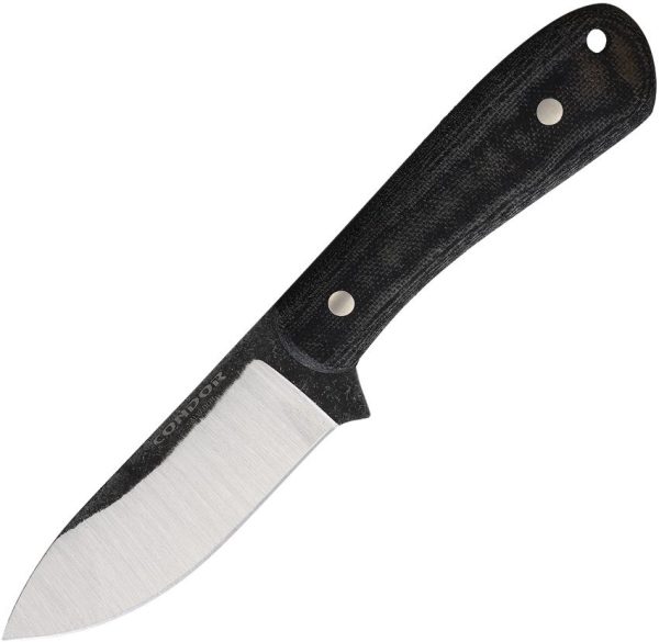 Condor Ceres Fixed Blade 14C28N Stainless Steel Black Micarta