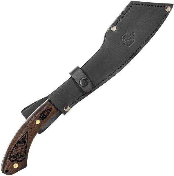 Condor Carlotus Machete 9.88" 1075HC Fixed Blade Walnut