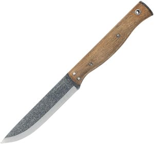 Condor Narrowsaur Fixed Blade Knife 1095HC Steel Walnut Handle