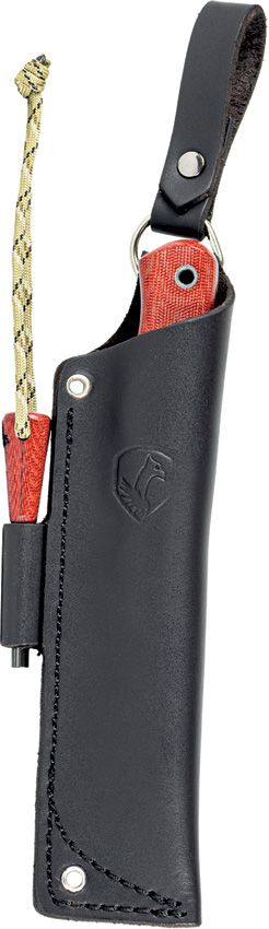 Condor Firewater Fixed Blade 440C Stainless Red Micarta