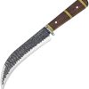 Condor Invictus Corvo Fixed Blade 7.5" 1095HC Steel Walnut