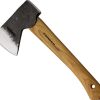 Condor Scout Hatchet Fixed Blade 1045 Carbon Steel Hickory Handle