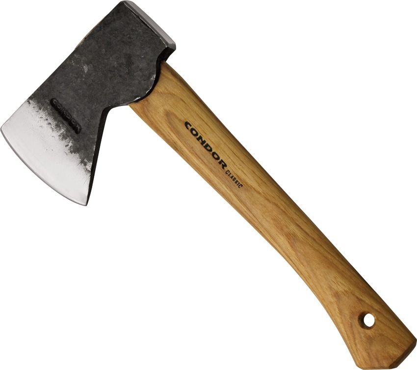 Condor Scout Hatchet 4.5in 1045 High Carbon Steel w/ Sheath