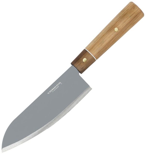 CTK500065.jpg Condor Kondoru Santoku Fixed Blade Knife 1095HC Steel Hickory
