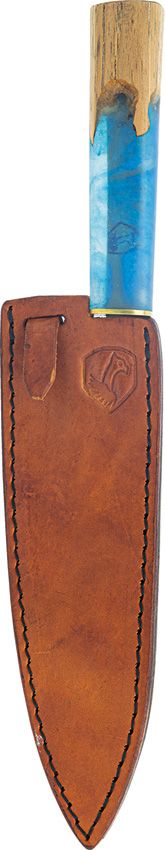 Condor Shefu Gyuto 440C Stainless Fixed Blade Knife Blue Resin