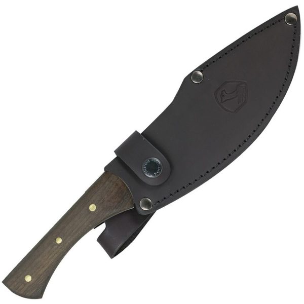 Condor Knulujulu Fixed Blade Knife 6.25" 440C Brown Wood