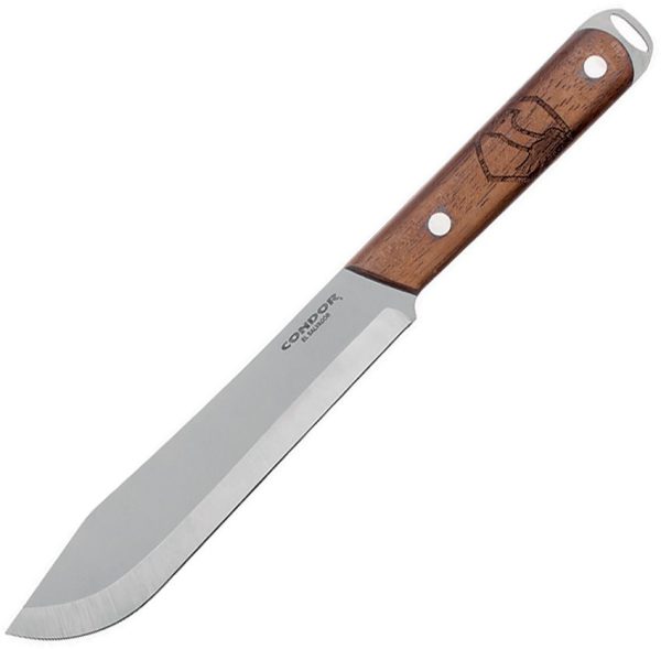 Condor Butcher Knife 1075HC Carbon Steel - Walnut Handle