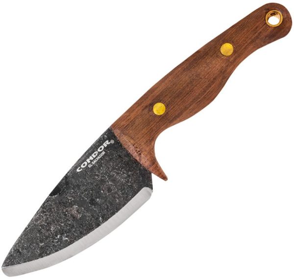 Condor Kimen Fixed Blade Knife 1095HC Steel Walnut Handle