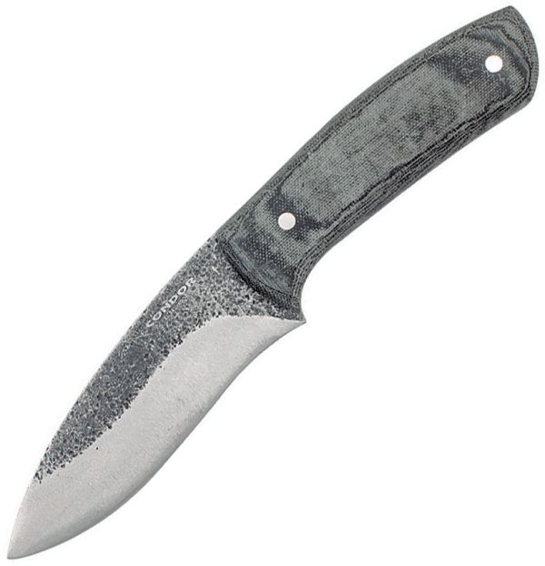 CTK80445HC.jpg Condor Talon Fixed Blade 1095HC Steel Black Micarta Knife