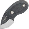 Condor Tortuga Neck Knife 1.5" 1075HC Fixed Blade Black Micarta