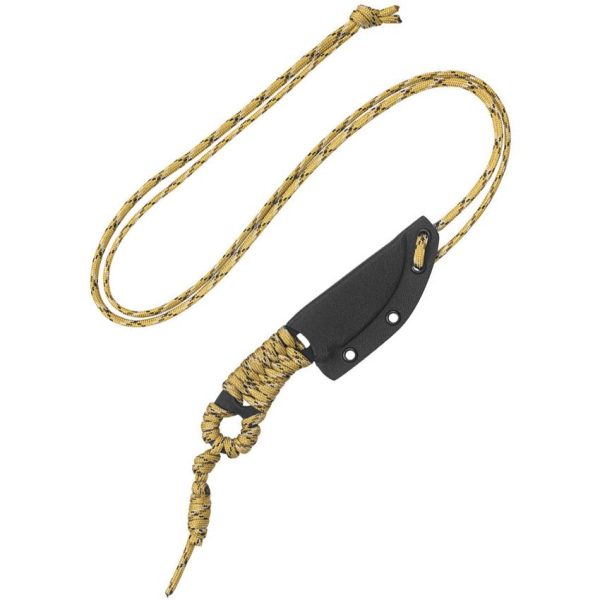 Condor Carlitos Neck Knife Fixed Blade 1075HC Steel Desert Tan