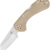 CTK81528ZSK.jpg Condor Cadejo Lockback Tan 14C28N Cleaver Style Blade