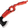 Condor Carlitos Neck Hatchet Orange 1075HC Steel Fixed Blade