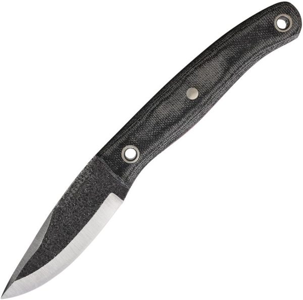 CTK82130HC.jpg Condor Zhaoka Fixed Blade 1095HC Steel Black Micarta