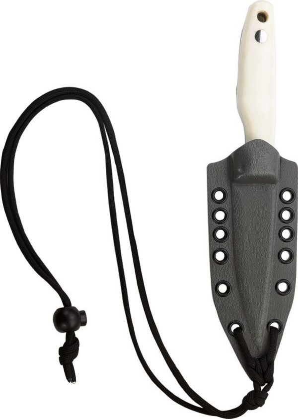 Condor Hawthorn Fixed Blade 1095HC Steel White Micarta