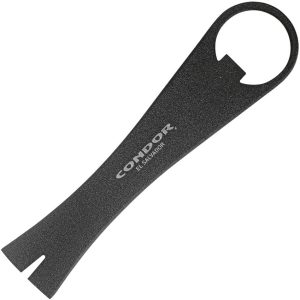 Condor Pry Bar 5" Black 1075 High Carbon Steel EDC Tool