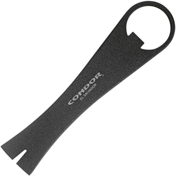 Condor Pry Bar 5" Black 1075 High Carbon Steel EDC Tool