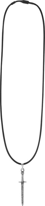 Condor Viking Sword Necklace - Antique Silver