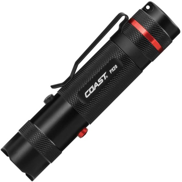 Coast PX20 Dual Color Tactical Flashlight 315 Lumens