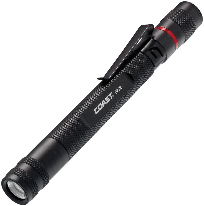 Coast HP3R Rechargeable Penlight, 245 Lumen, Twist Focus