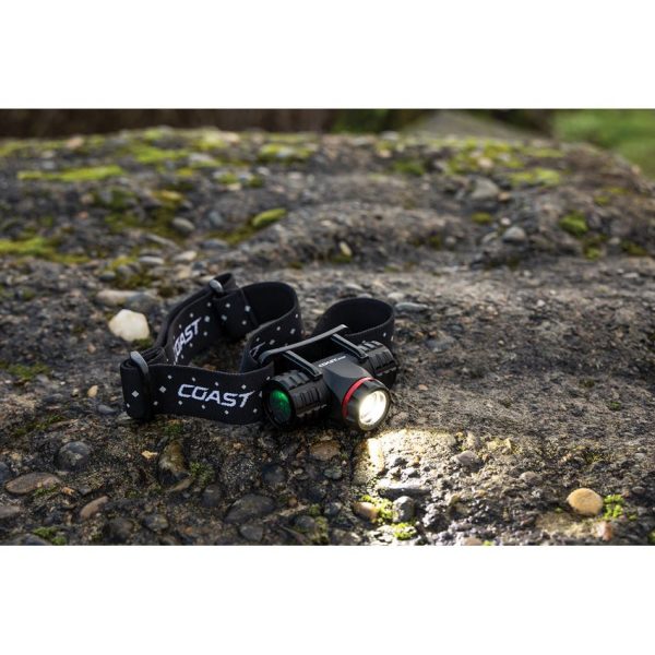 Coast XPH25R Headlamp - 410 Lumens USB Rechargeable