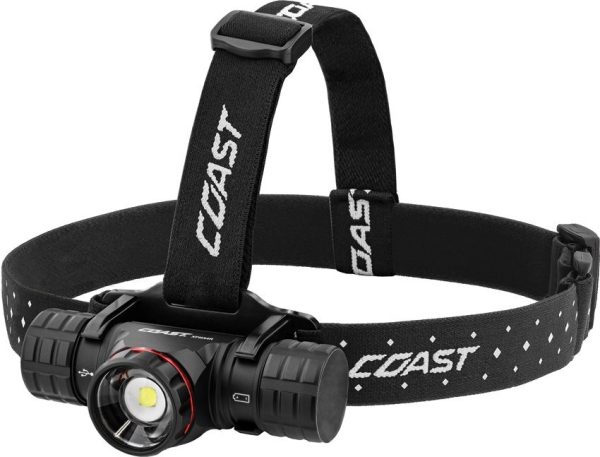 Coast XPH34R Rechargeable Headlamp 1025 Lumens Water Resistant