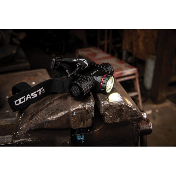Coast XPH34R Rechargeable Headlamp 1025 Lumens Water Resistant