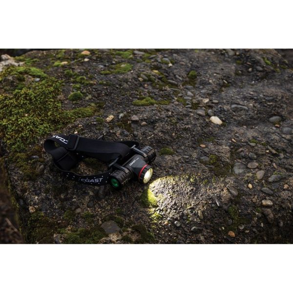Coast XPH34R Rechargeable Headlamp 1025 Lumens Water Resistant
