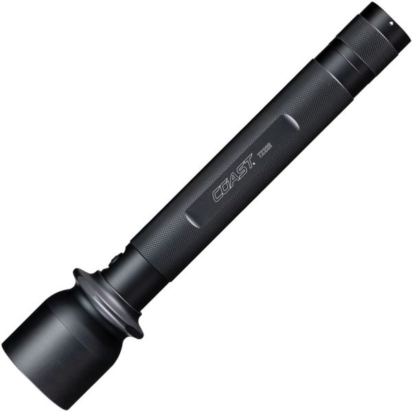 Coast TX22R Rechargeable Tactical Flashlight 5300 Lumens Black