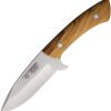 Cudeman Colibri I Fixed Blade Knife 4" Vanadium Steel Olive Wood