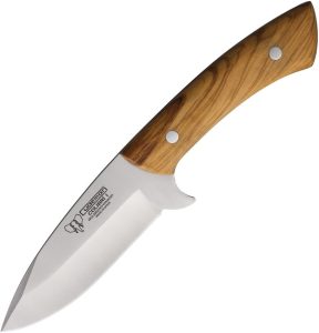 Cudeman Colibri I Fixed Blade Knife 4" Vanadium Steel Olive Wood