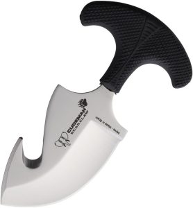 CUD139H.jpg Cudeman Bear Claw Fixed Blade G10 Black Vanadium Steel Knife