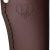 Cudeman Alazan Fixed Blade Knife 3.75" Satin Stainless Olive Wood