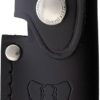 Cudeman Fixed Blade Black 4" Vanadium Molybdenum Steel Knife