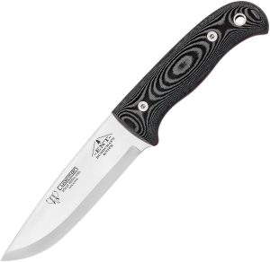 Cudeman Bushcraft Fixed Blade N690 Stainless Black Micarta