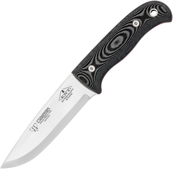 Cudeman Bushcraft Fixed Blade N690 Stainless Black Micarta