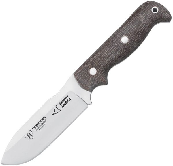 Cudeman Sanabria Bushcraft Fixed Blade Knife 4.5" Vanadium Steel