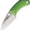 Cudeman YODA Neck Knife Green Juma Fixed Blade N695