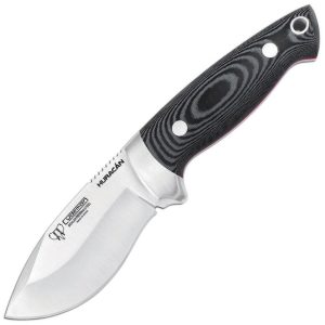 Cudeman Huracan Fixed Blade N690 Stainless Black Micarta
