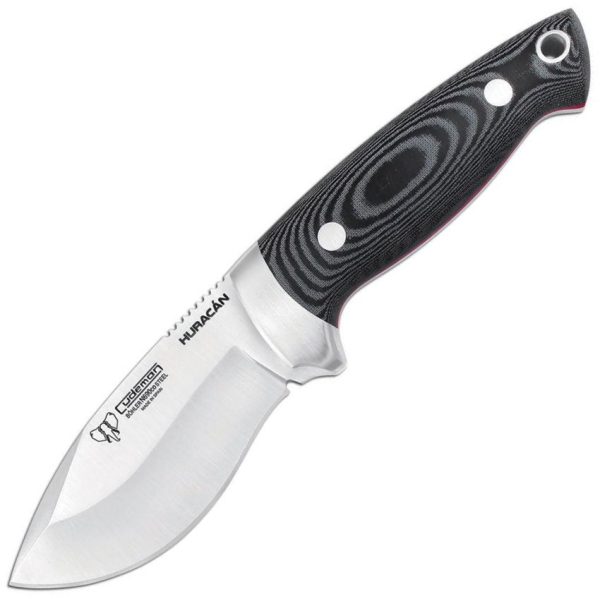 Cudeman Huracan Fixed Blade N690 Stainless Black Micarta