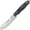 Cudeman Wolf Fixed Blade N695 Stainless Black Micarta